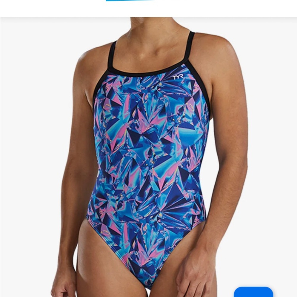 Womens crystalized durafast elite TYR swimsuit